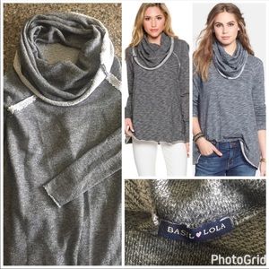 Cocoon cowl neck sweater