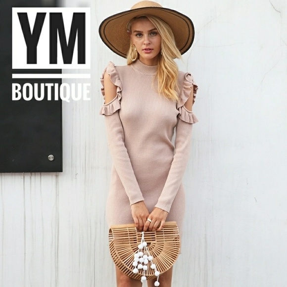 ⚡1 Left⚡Perfect ribbed feminine dress - Picture 2 of 7