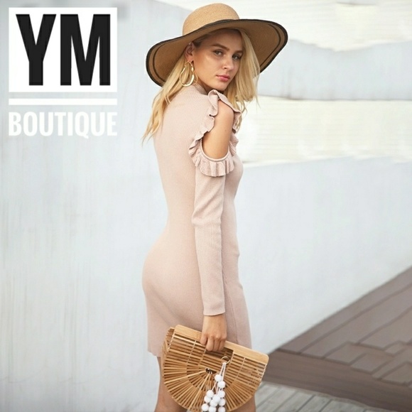 ⚡1 Left⚡Perfect ribbed feminine dress - Picture 3 of 7