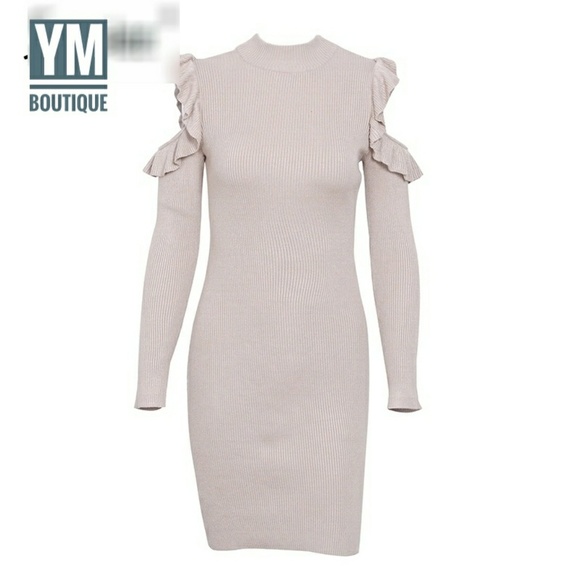 ⚡1 Left⚡Perfect ribbed feminine dress - Picture 4 of 7