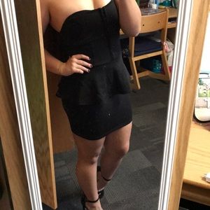 Black party dress