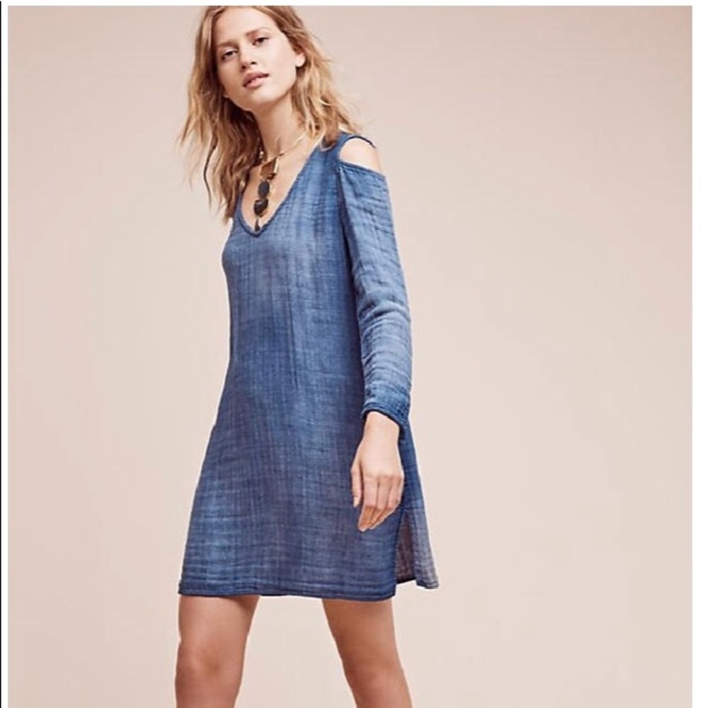 Chambray Shift By Cloth & Stone