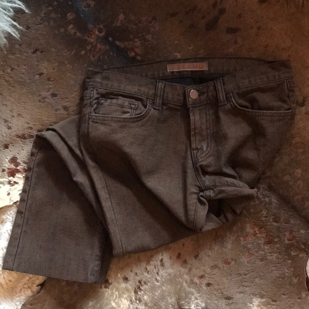Chocolate Brown J Brand Jeans