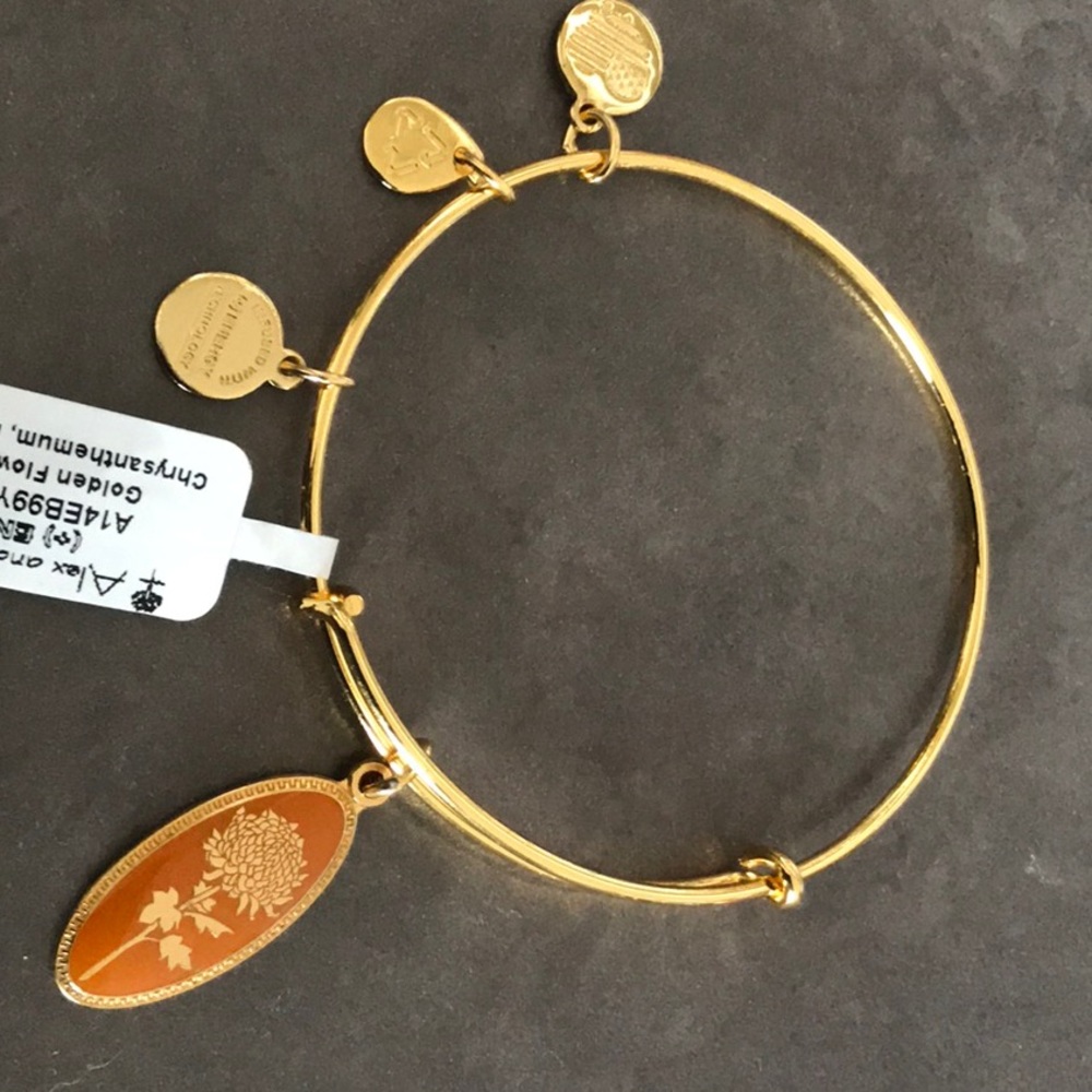 ISO Alex and Ani chrysanthemum meaning card
