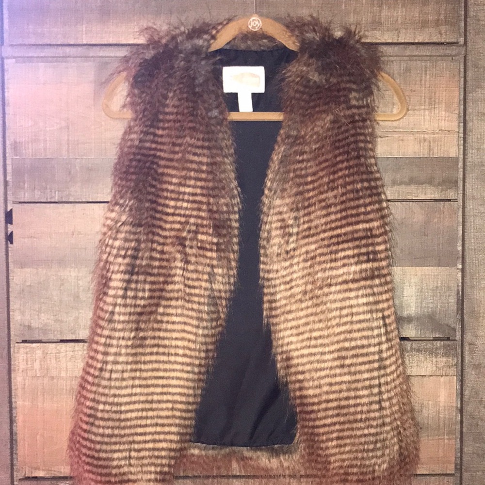 Faux Fur Vest