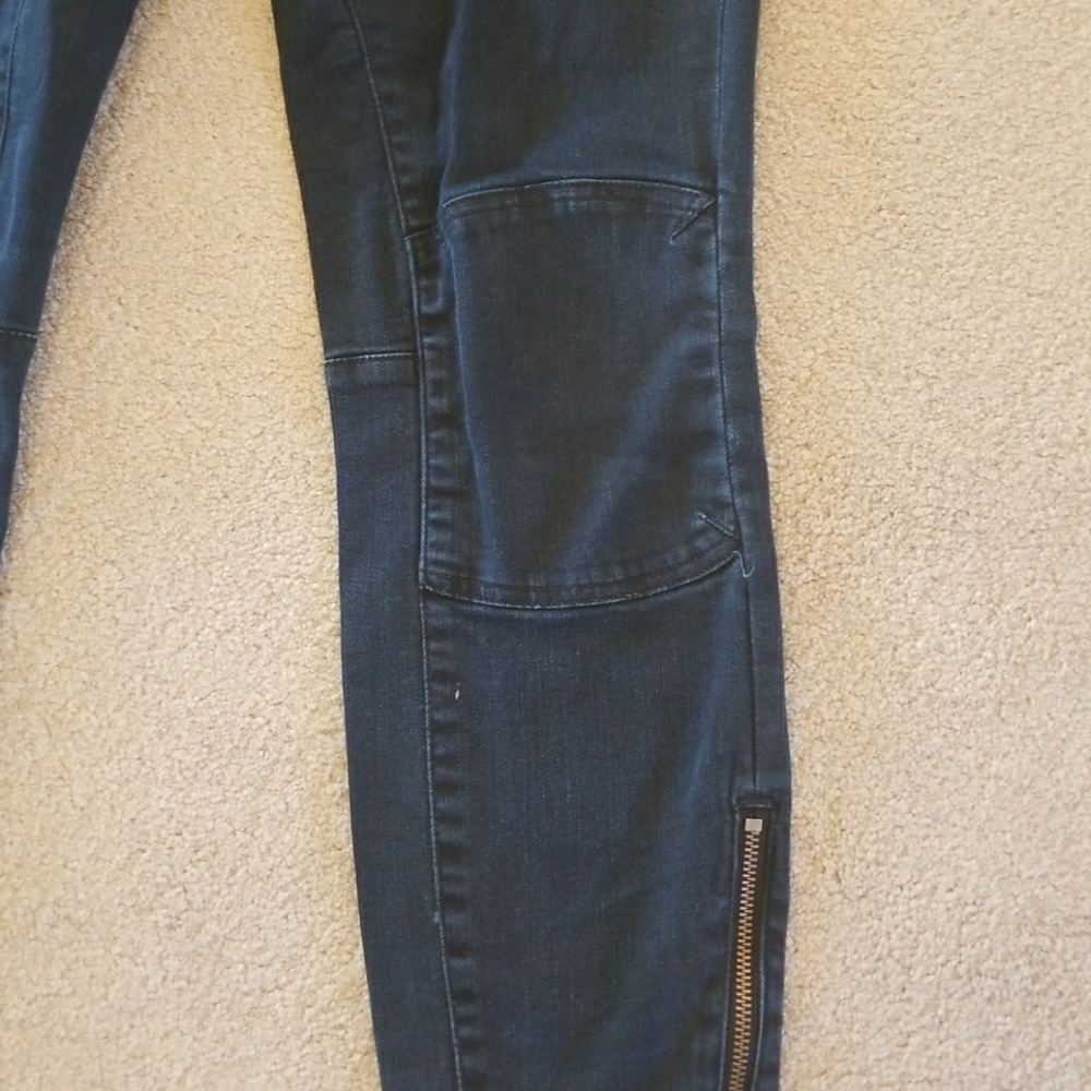 Madewell Skinny Skinny Jeans with Ankle Zippers - Picture 3 of 7