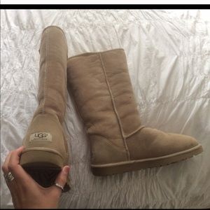 Tan UGG boots