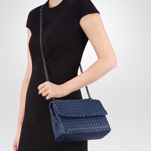 Bottega Veneta | Bags | Pacific Intrecciato Nappa Small Olimpia Bag |  Poshmark