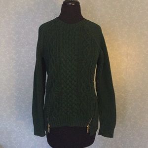 Green Michael Kors sweater LAST CALL