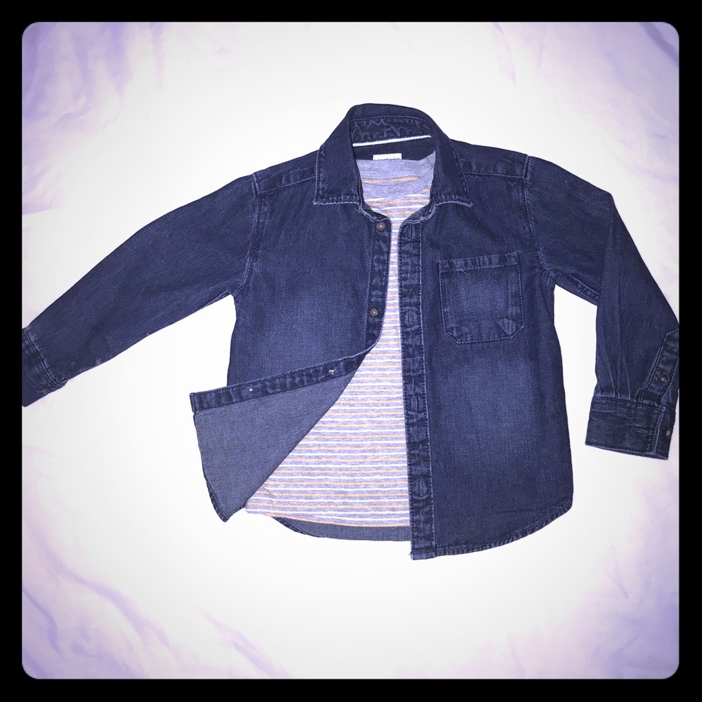 Carter’s Toddler Boy Denim Shirt