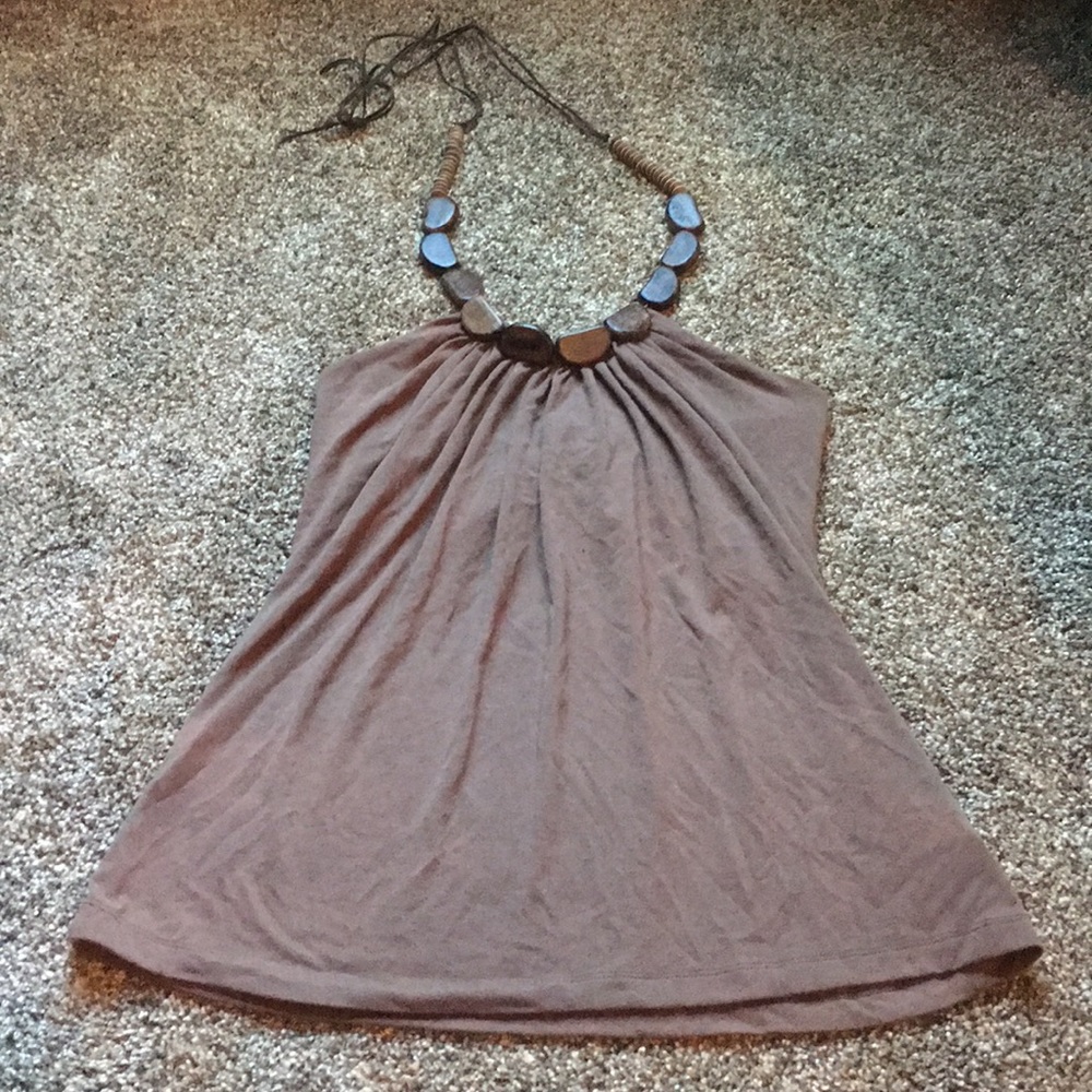Brown top