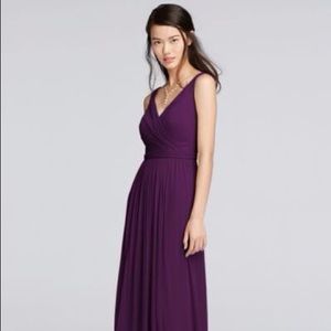 Bridesmaid Dress Plum