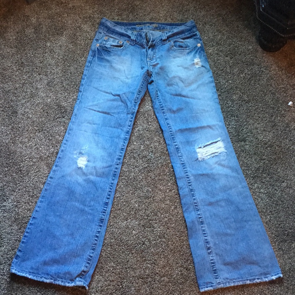 American eagle blue jeans
