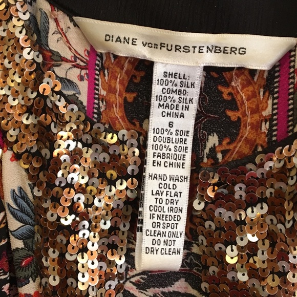 Diane von Furstenberg dazzling Sequined Dress - Picture 5 of 5