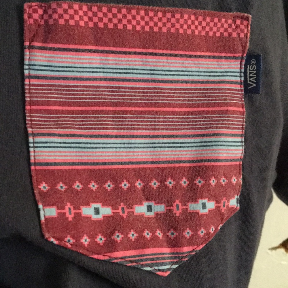 Vans customs front pocket t-shirt - Picture 2 of 3