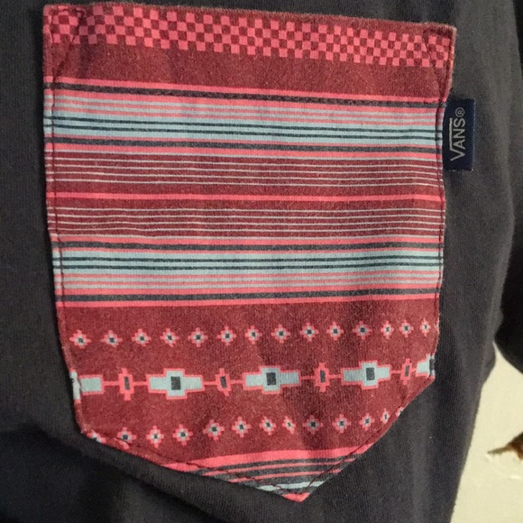 Vans customs front pocket t-shirt - Picture 2 of 3