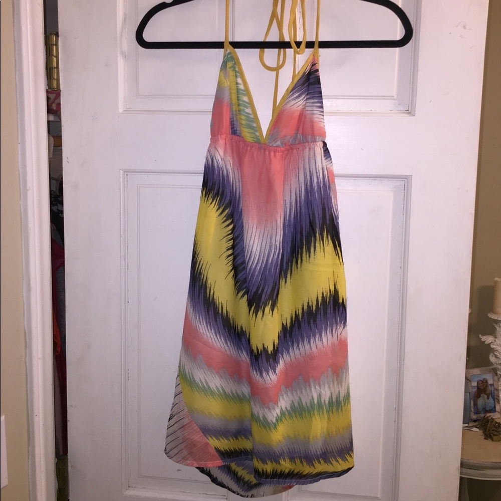 Halter tie dress