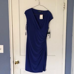 Ralph Lauren blue cocktail dress size 12