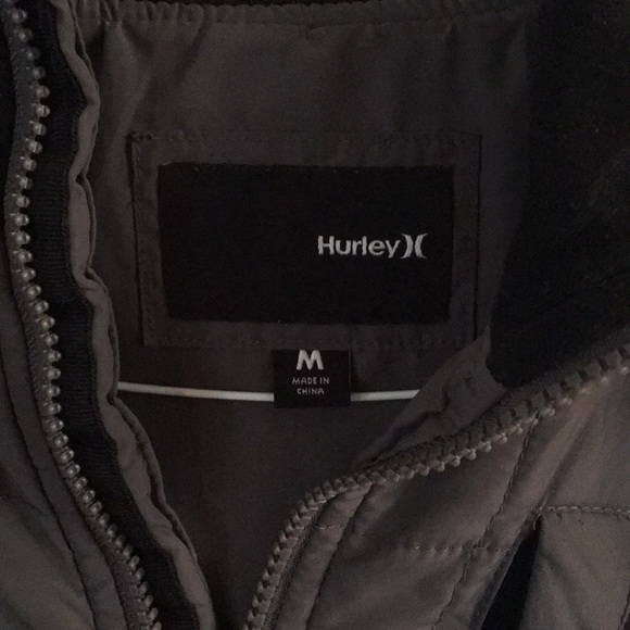 Hurley insulated winter zip up hoodie - Picture 2 of 3
