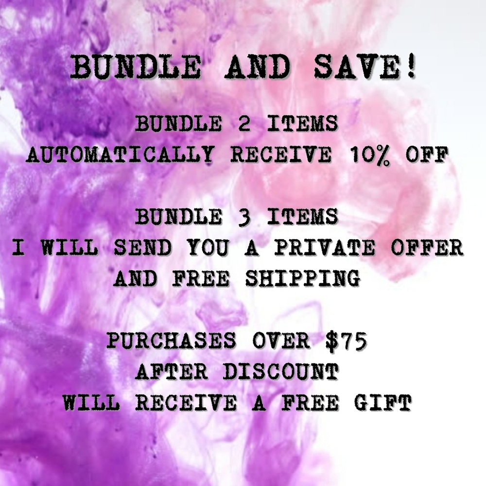 BUNDLE AND SAVE