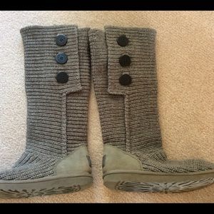 Ugg knit boots