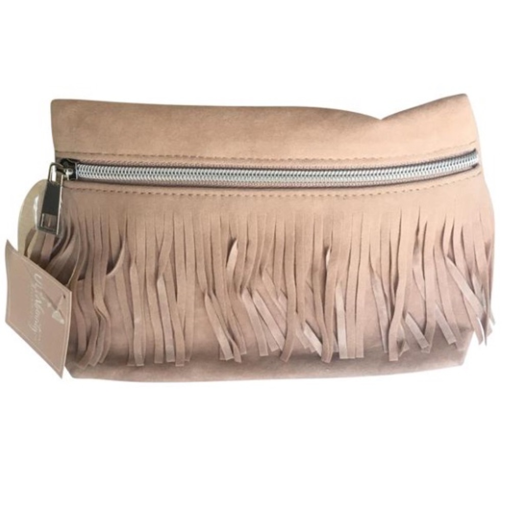 🆕 Ulta makeup case / clutch, faux suede