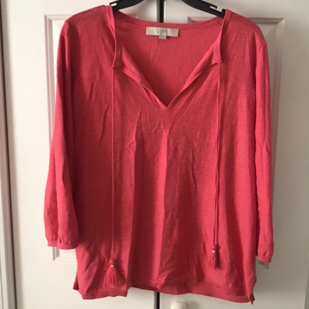 Loft Tassle Sweater
