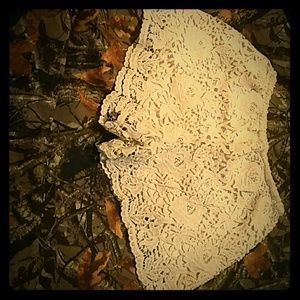 Lace she+sky dress shorts