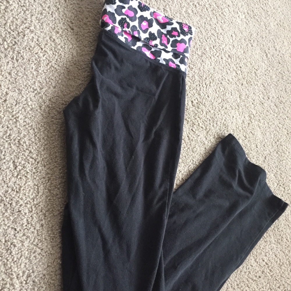SOLD ❌ Small PINK Victorias Secret BLING Yoga Pant - Picture 3 of 3