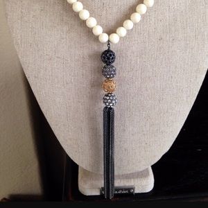 Stella & Dot Revival Tassel Necklace