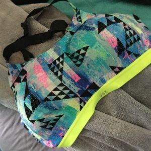 Racer back sports bra