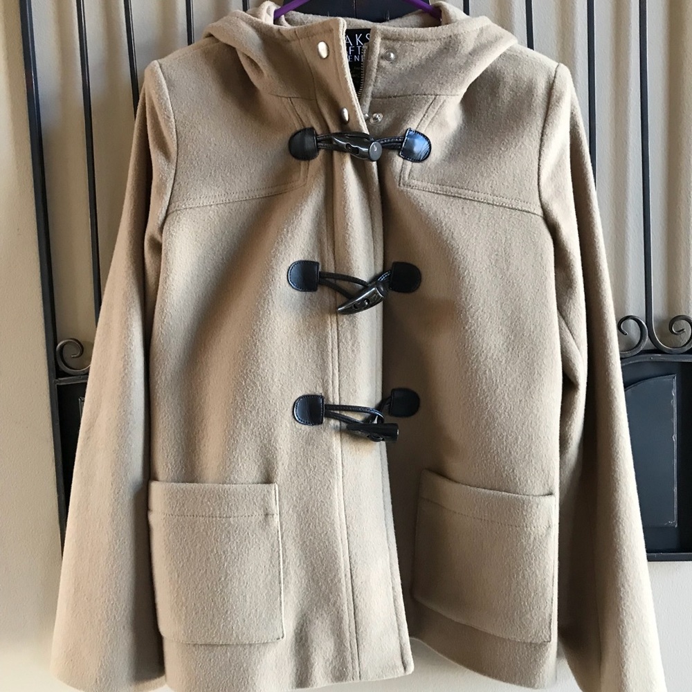 Gorgeous Saks Fifth Ave Toggle jacket