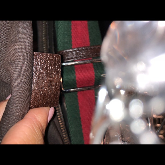 Gucci Monogram Canvas Crossbody - Picture 4 of 5