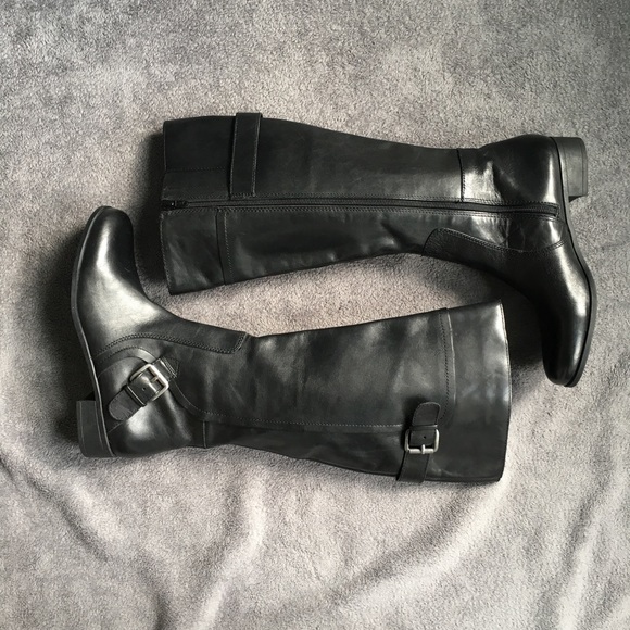 Black Nine West Vasookie Boot - Picture 1 of 6