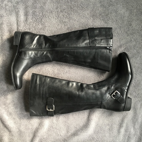 Black Nine West Vasookie Boot - Picture 2 of 6