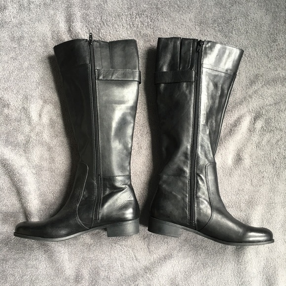 Black Nine West Vasookie Boot - Picture 3 of 6