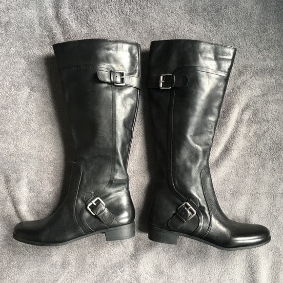 Black Nine West Vasookie Boot - Picture 4 of 6