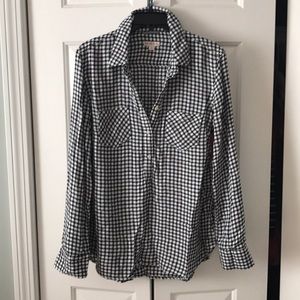 Merona Checked Flannel Pullover