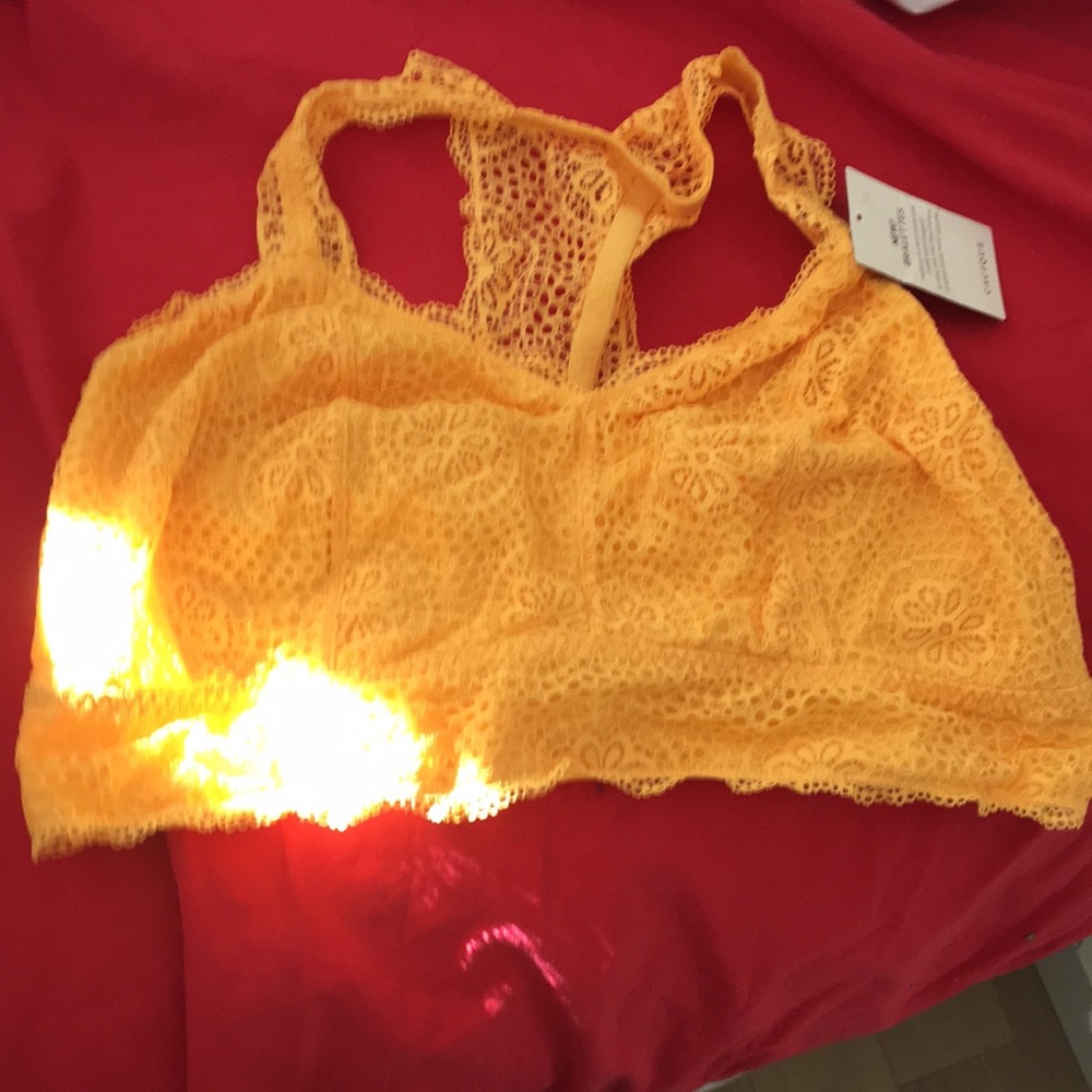 Lace/ cotton Bralette