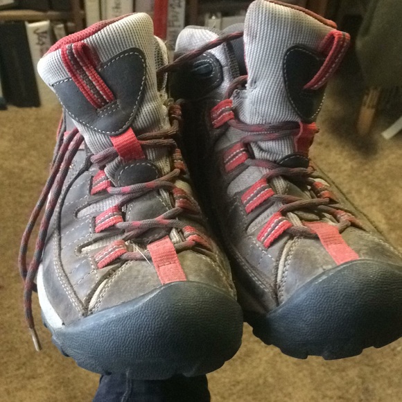 used hiking boots
