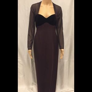 Chocolate Brown Cache Gown.