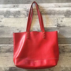 Emma Fox Bright Red Large Tote