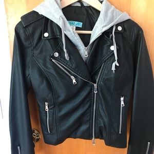 Faux Leather Jacket