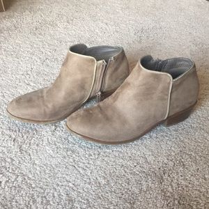 Suede booties!!!