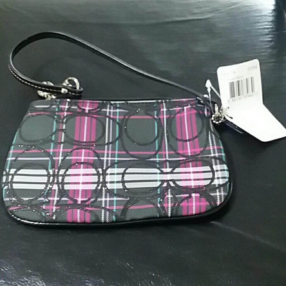 Coach wristlet bag
