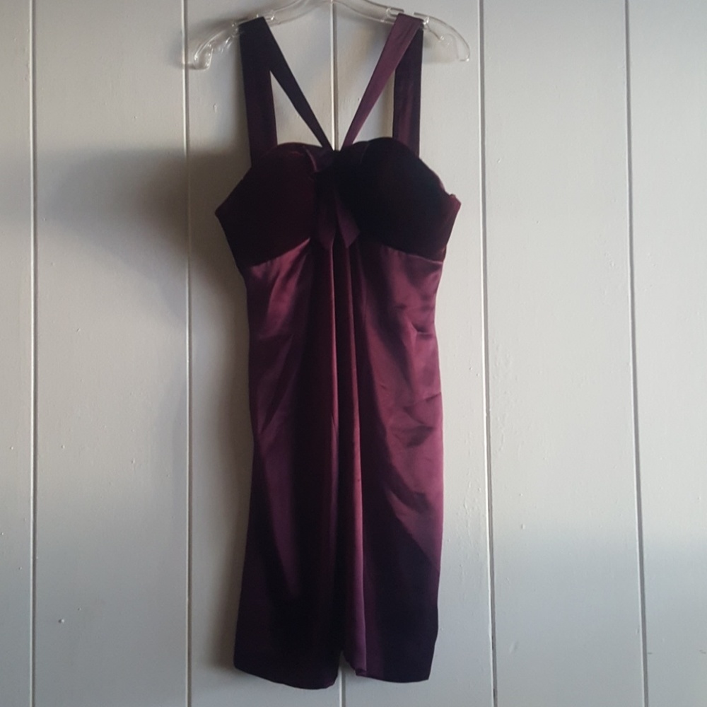 Eloquent Oleg Cassini Black Tie Dinner Party Dress
