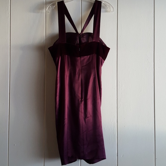 Eloquent Oleg Cassini Black Tie Dinner Party Dress - Picture 3 of 5