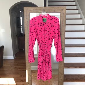 C Wonder Silk Shirt Dress