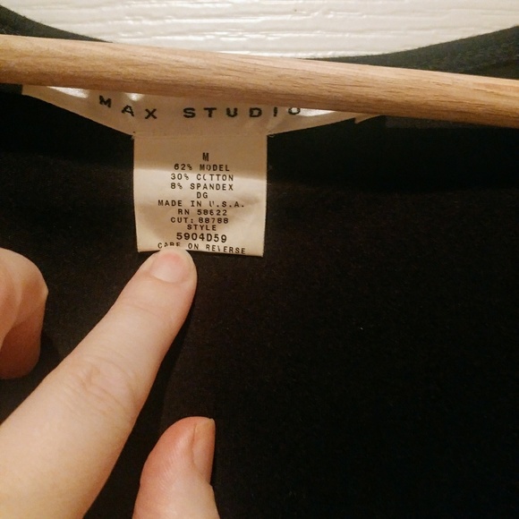 Awesome Max Studio Black Dress! LBD! M - Picture 2 of 8