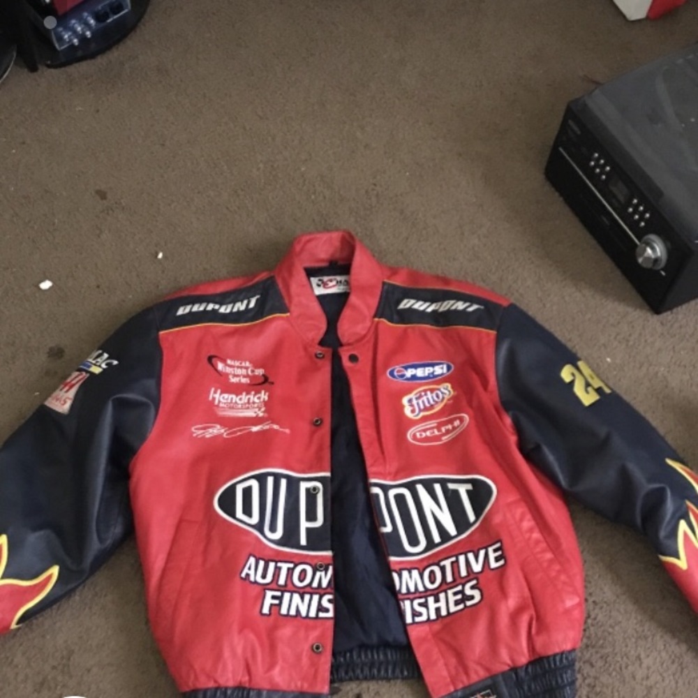 Jeff Gordon Leather Jacket
